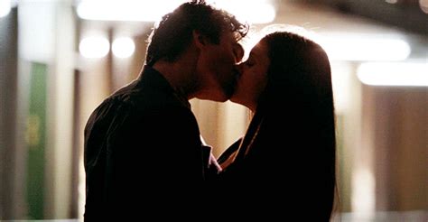 Vampire Diaries Kiss Gifs Find Share On Giphy
