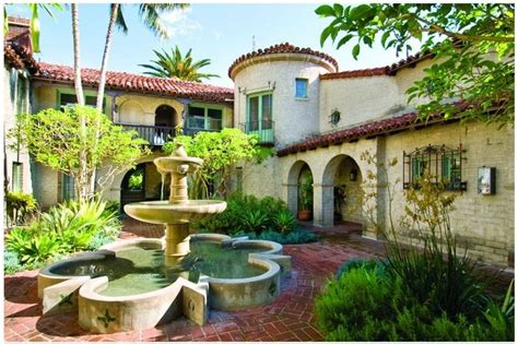 Rent Historic Old Hollywood Spanish Colonial Complex With Fountain