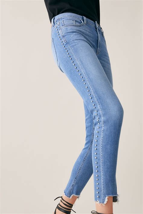 Z1975 Skinny Jeans With Side Stripe View All Jeans Woman Zara