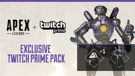 Apex Legends Twitch Prime Rewards And How To Redeem Them All