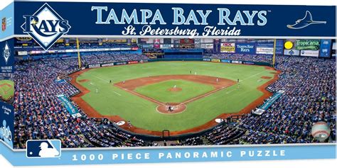 Tampa Bay Rays Panoramic Jigsaw Puzzle Mlb 1000 Pc Pnc Park Stadium