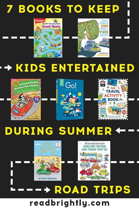 7 Books To Keep Kids Entertained During Summer Road Trips Road Trip