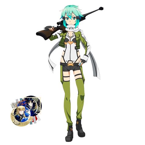 Render Shino Asada Sinon Sao By Semiramida By Princessester On Deviantart