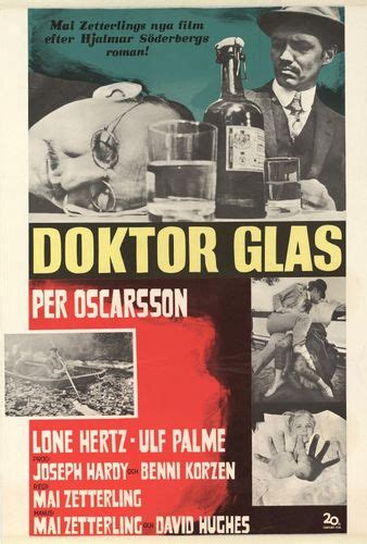 Doktor Glas 1968 Mai Zetterling Per Oscarsson Lone Hertz Ulf Palme Rarefilm