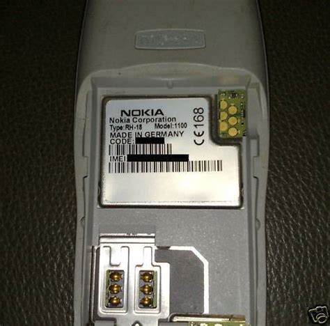 Nokia 1100 Rh 18 Made In Germany 2003 Fabbrica Bochum Ebay