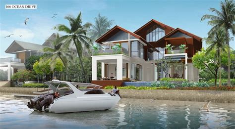 Landed Property For Sale New Bungalow 166 Ocean Drive Sentosa Cove