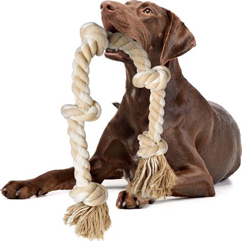 Fida Dog Rope Toys For Largemedium Aggressive Chewers Tough Rope Chew