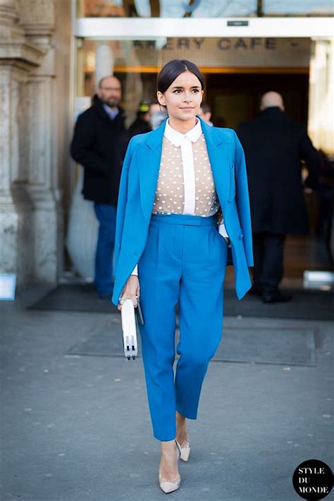Tany Et La Mode Blue Pant Suits Inspiration And Styling Ideas Personal