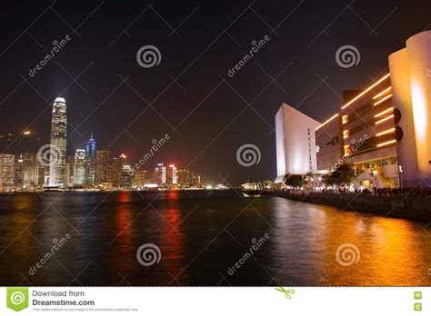 Victoria Harbour In Hong Kong Stock Image Image Of Urban