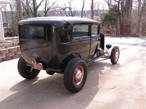 1931 Ford Model A Hot Rod Street Rod Gasser Rat Rod Chop Top 2 Door Sedan