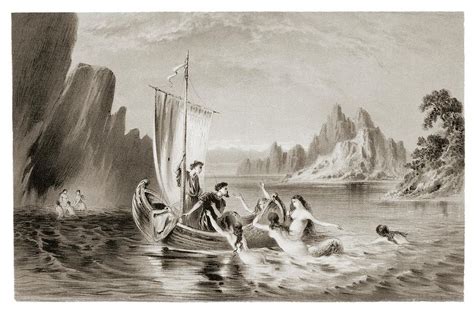 Mythical Sirens Seducing Sailors Photograph By David Parker Science