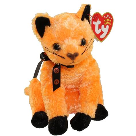 Ty Beanie Baby Scared E The Orange Cat Internet Exclusive 6 Inch