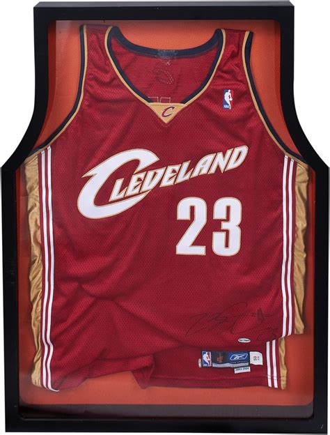 Upper deck wanted to create a premium product for investors. 2003-04 LeBron James Signed Game Issued Rookie Jersey (UDA)
