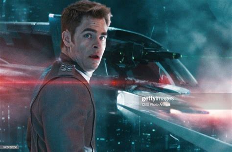 Chris Pine As Captain James T Kirk During An Ambush At Starfleet