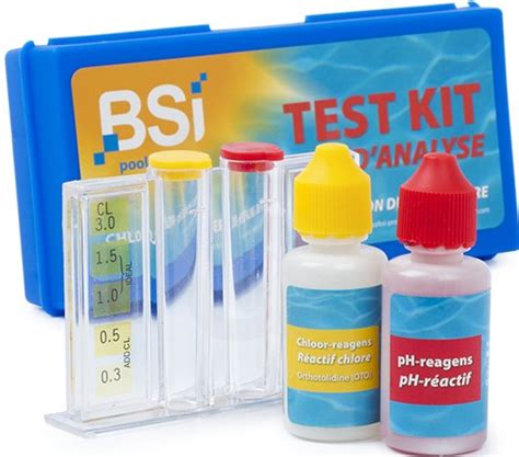 Bsi Test Kit Ph En Chloor