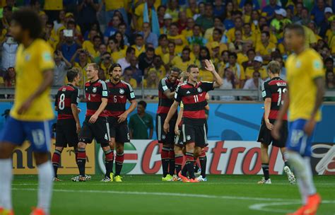 Brazil, sans neymar and thiago silva, suffer their worst ever world cup defeat as germany score five times within the first 30 minutes. Remembering Brazil vs Germany 2014: The Game That Broke ...