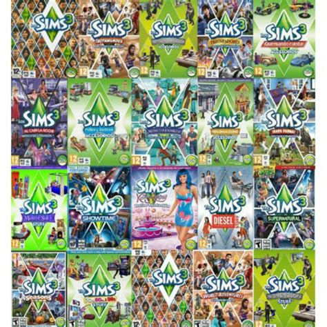 Pc The Sims 3 Ultimate Collection All Expansions Pack Dlc Shopee