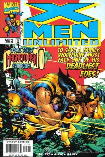 Check out their videos, sign up to chat, and join their community. X-MEN UNLIMITED #24, MARVEL, 1.999, USA