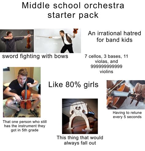Middle School Orchestra Starter Pack Rstarterpacks Starter Packs