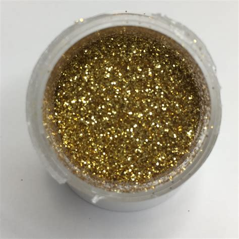 Techno Glitter In Antique Gold A Decorative Glitter For Your Cakes