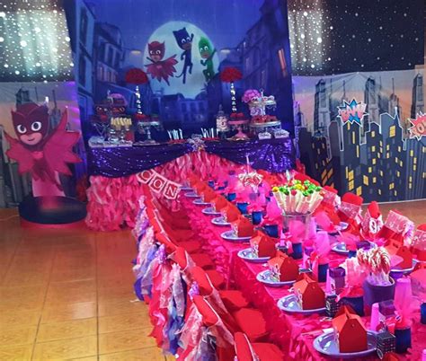 Pj Masks Birthday Party Ideas Photo 5 Of 39 Catch My Party
