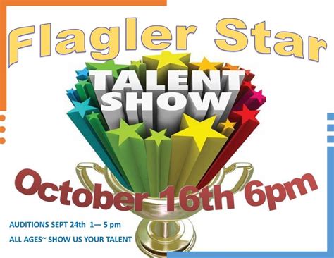 Flagler Holding Talent Show Auditions The Burlington Record