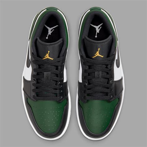 Air Jordan 1 Low Green Toe 553558 371