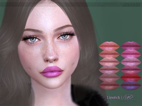 Base Game Found In Tsr Category Sims 4 Female Lipstick Lipstick