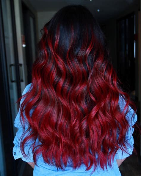 mechas vermelhas ideias e tutoriais para arrasar na cor do cabelo hair styles red balayage