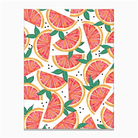 Citrus Surprise Main Canvas Print By 83 Oranges Fy