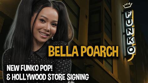 Bella Poarch New Funko Pop And Hollywood Store Signing Youtube