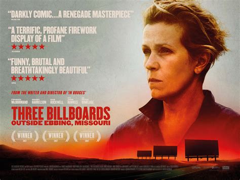 Three billboards outside ebbing, missouri is like a tiny rabbit hole size of those three wooden screens, but stick a head in. Film Feeder Three Billboards Outside Ebbing, Missouri ...