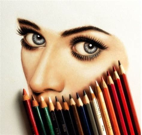 Amazing 3d Art Eye Colorful Drawings Instagram Art Drawings