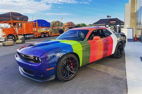 All Dodge Challenger Models Can Now Get A Wrap Featuring 14 Colors