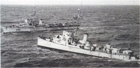 Hms Redmill K 554 Of The Royal Navy British Frigate Of The Captain