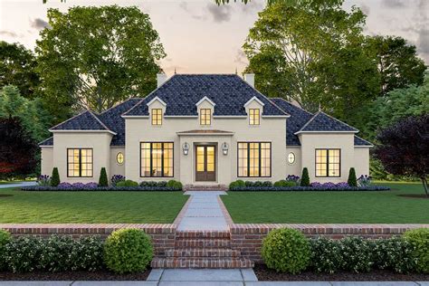 4 Bed Classic Southern House Plan With Perfect Exterior Symmetry