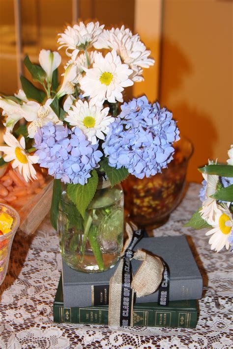 How to cut hydrangeas to decorate. classics as a centerpiece with daisies and hydrangea love ...