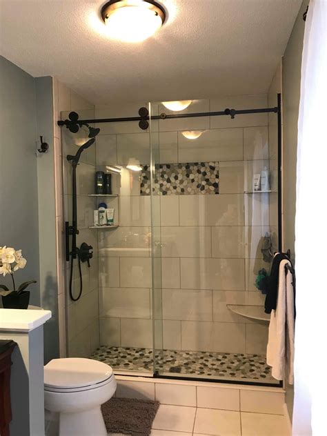 Bathroom Shower Shelves Glass Bathroom Guide By Jetstwit