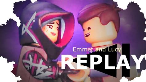Emmet X Lucy Replay Lego 1 And 2 Spoilers Youtube