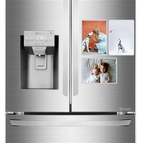 Magnetic Photo Holders for Refrigerator - Magnetic Photo Picture Frames - White Magnetic Photo ...