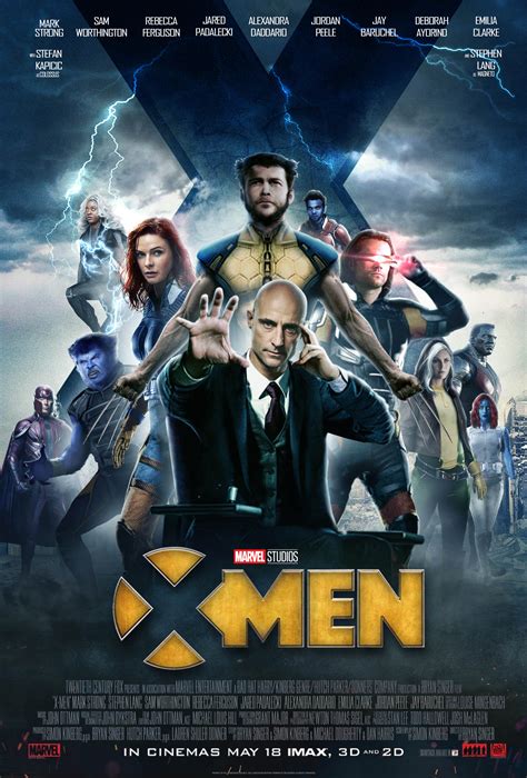 Mcu X Men Movie Poster By Marcellsalek 26 On Deviantart
