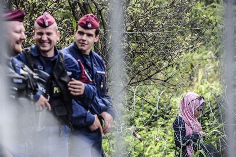 Refugees Arrive At The Hungarian Border Only To Find The Gates And Dreams Shut Down Refugee