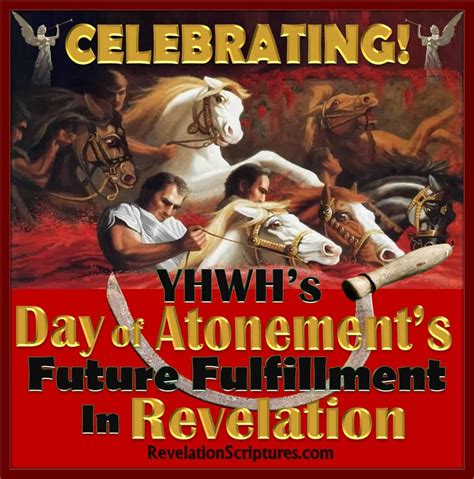 Celebrating Yhwhs Feast Day Of Atonements Future Fulfillment In The