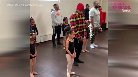 Dads Dance With Daughters In Ballet Class Youtube