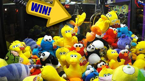 Arcade Claw Machine Plush Toy Wins クレーンゲーム 賞金獲得 Youtube