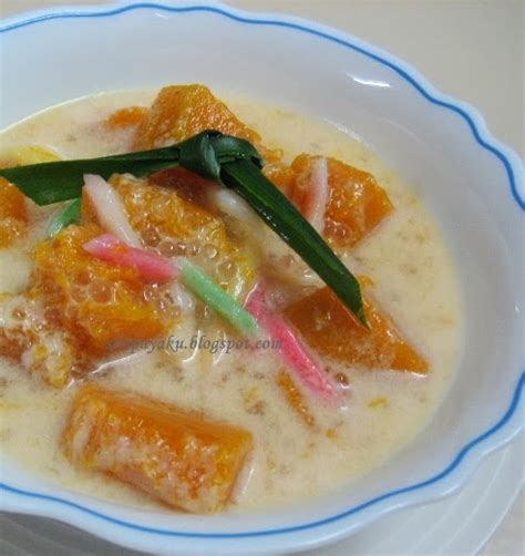 Bubur jagung mudah dan sedap. My Kuali: Pengat labu