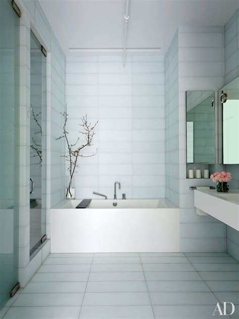 In The Master Bath Of A Manhattan Loft By Desaichia Architecture The