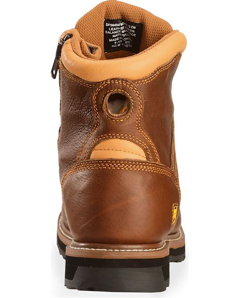 Check spelling or type a new query. Dan Post Men's Gripper Zipper 6" Lace Up Work Boots | Boot ...