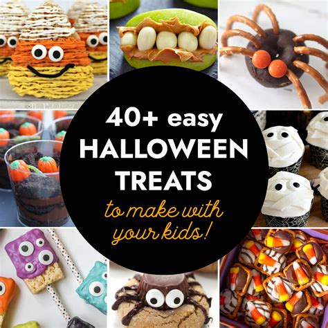40 Easy Halloween Treats For Kids Its Always Autumn
