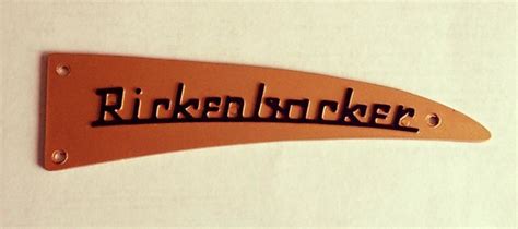 Rickenbacker Truss Rod Cover Gold Reverb